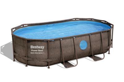 Piscine hors sol Bestway Power Steel Swim Vista bois 4 27 x 2 50 m
