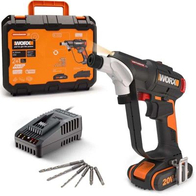 Perceuse Visseuse sans Fil WORX WX177 SwitchDriver 20V 50Nm Double Tête - vue 2