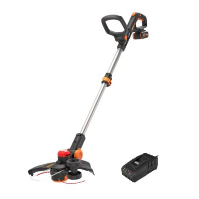 Coupe bordures 20V WORX WG173E 3 en 1 largeur de coupe 33 cm moteur brushless tête pivotante 1 batterie 4Ah + chargeur