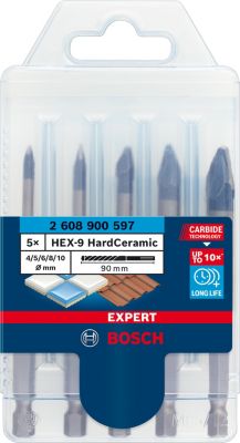 BOSCH Forets Hard Ceramic HEX9 - vue 4