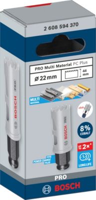 Trépan Bosch pro pour matériaux Ø.22mm