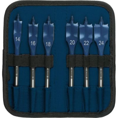 Coffret de 6 mèches plates BOSCH PROFESSIONAL Self Cut Speed EXP. 14 24mm - vue 2