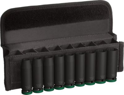 Coffret de 9 douilles à chocs PRO Impact 1/2'' M10 - 27 77mm - BOSCH - 2608003040