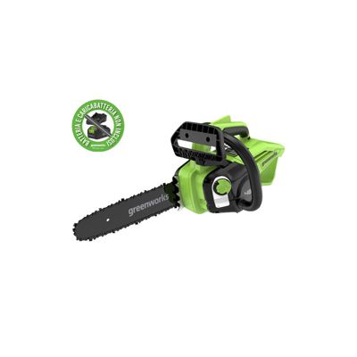 Greenworks 48V DVT Tronçonneuse 25cm - vue 2