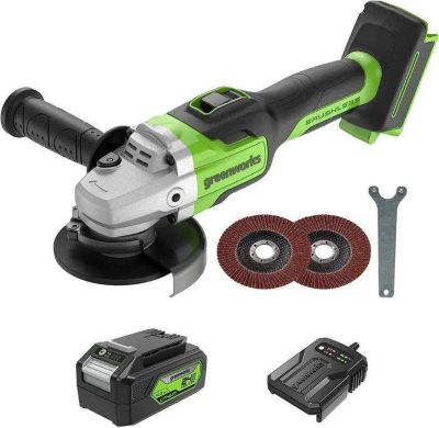 Greenworks POWERALL 24V Meuleuse d'angle Batterie 4Ah - vue 2