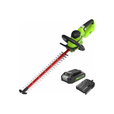 Taille haies 51cm 24V GREENWORKS Batterie 2 0Ah Chargeur G24HT56IIK2 - vue 2