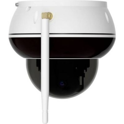 D8T white - Caméra dôme IP 4K 8 MP PTZ hybride WiFi 6, anti-vandale blanche