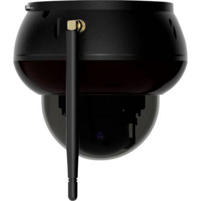D8T black - Caméra dôme IP 4K 8 MP PTZ hybride sans fil et filaire pour extérieur