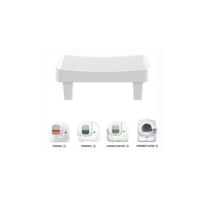 Marche Petkit Step pour litière automatique PURAMAX PuroBot blanc 33.5x11.5x20 cm