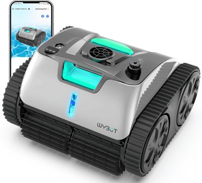 Robot piscine électrique sans fil 2h50 max d'autonomie C1 PRO WYBOT - vue 2