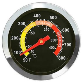6CM Thermomètre, Fumeur de Barbecue Jauge de température,Thermostat pour  BBQ,  et thermomètre à Barbecue Autres