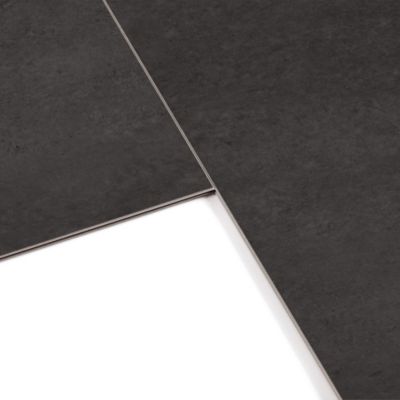 7 dalles murales PVC noir mat L.75 x l.45 cm x Ép.3,6 mm Dumaplast Inspiro Dark