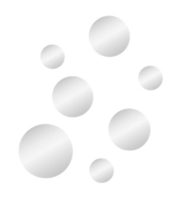 7 miroirs ronds Shine, différentes tailles Mpglass