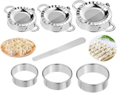 7 Moules Ravioli en Acier Inoxydable