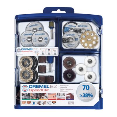 70 accessoires multifonction SpeedClic EZ (DSM705) Dremel