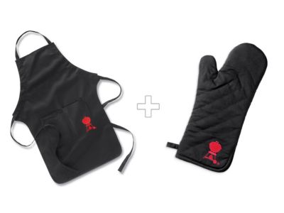 Weber Pack Tablier + Gants de Cuisson