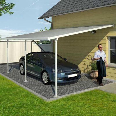 Toit Couv'Terrasse® 4 x 4 m blanc