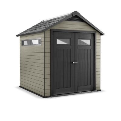 Abri de jardin composite Keter Fusion 757 gris 4 05m²