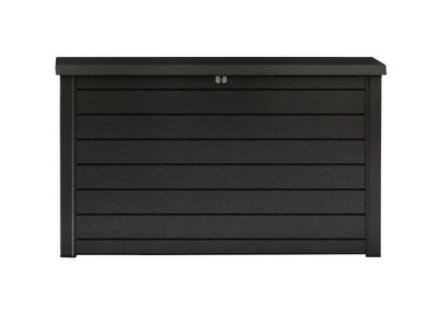 Coffre de jardin ONTARIO en résine - KETER - gris - 870 litres