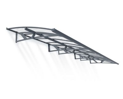 Auvent arrondi Amsterdam .670 5 x P.139 x H.33 cm Canopia by Palram