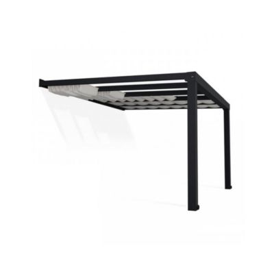 Palram Pergola adossée toile rétractable - vue 2