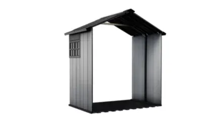 Kit d'extension pour abris de jardin OAKLAND en résine - KETER - gris et noir