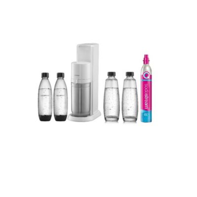Machine à gazéifier l'eau + 2 bouteilles + 1 cylindre + 2 carafes Sodastream DUOBICB duo