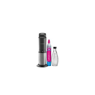 SodaStream Soda Maker Crystal 3 0 QC black Schwarz incl 3 Glasbottles (1016413490)