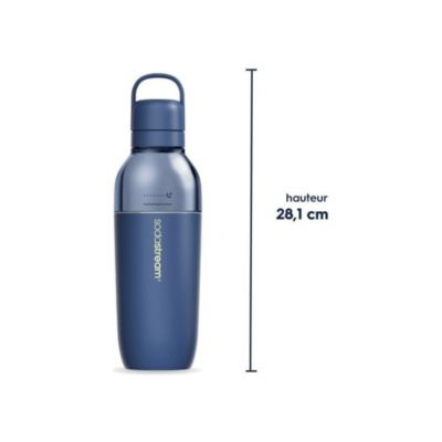 Bouteille isotherme 0,7 L bleue Fizz&Go Easy Mix SodaStream