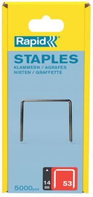 RAPID 5000 agrafes n°53 Rapid Agraf 14mm