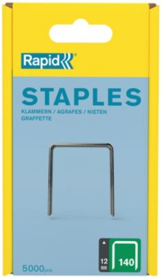 Agrafes en fil plat n° 140 12mm boîte de 5000 RAPID 40303091 - vue 2