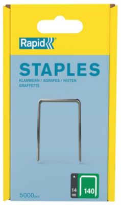 Agrafes en fil plat n° 140 14mm boîte de 5000 RAPID 40303092 - vue 2
