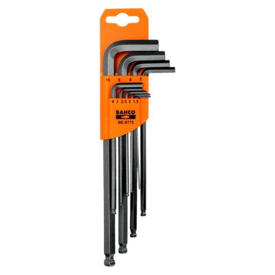 BAHCO Jeu de clés hexagonales 15 10 mm BE 9770