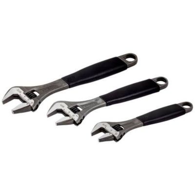 Bahco 90707172 Clé à molette 3 pièces Set BAHADJ390