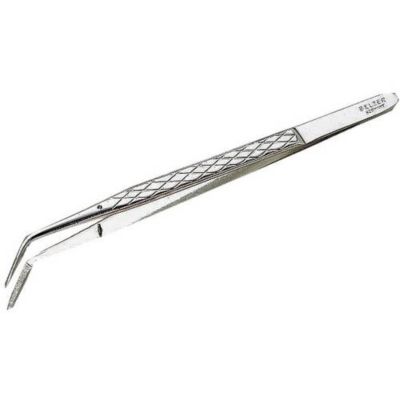 Pince brucelle de précision Bahco 5516, acier spécial trempé, 150 mm