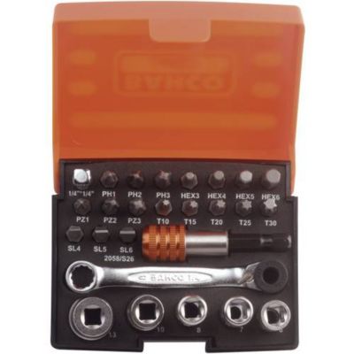 Jeu de tournevis BAHCO 14 po 26 pcs 2058S26 Alliage d'acier haute performance - vue 3