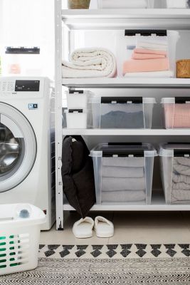 Boîte en plastique transparent Smartstore Classic 45L