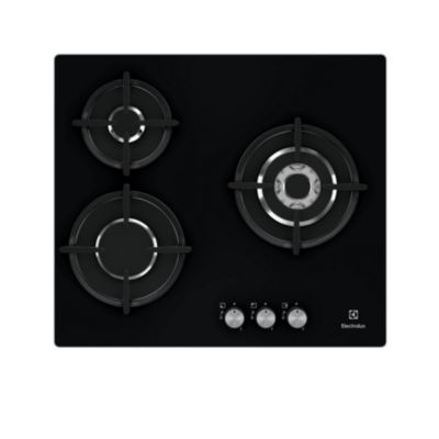 Plaque De Cuisson Gaz Electrolux EGT6633NOK – 3 Foyers Verre Trempé - vue 5