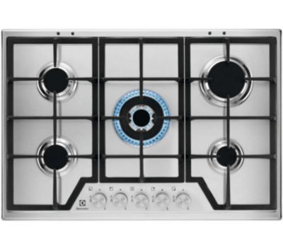ELECTROLUX Table de cuisson 5 foyers gaz Largeur 74 4 cm KGS7536SX - vue 8