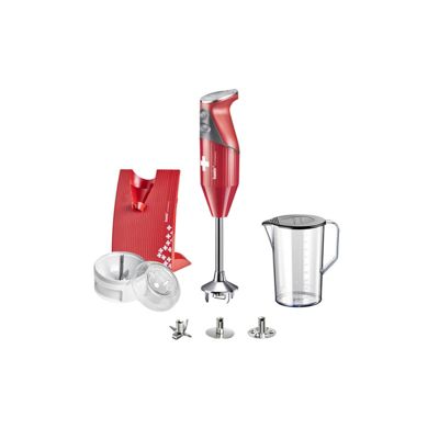 Bamix MX1000007 SwissLine 200W Rouge - vue 3