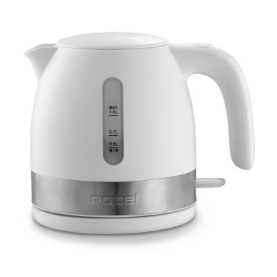 Bouilloire électrique plastique cerclée inox sans fil 1 litre Rotel