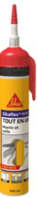 Mastic colle à gachette blanc Sikaflex 11FC 200 ml