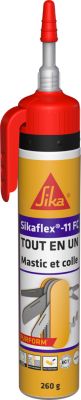 Mastic colle à gachette blanc Sikaflex 11FC 200 ml - Sika