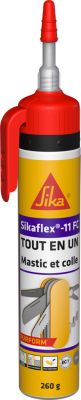 Mastic colle à gachette gris Sikaflex 11FC 200 ml - Sika