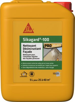 Sikagard nettoyant désincrustant façade 5L