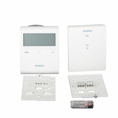 RDD100.1RF Thermostat d'ambiance sans programmation sans fils Réf. S55770 T281 - vue 2