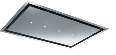 Hotte plafond 90cm 66db 839m3/h inox Roblin 6509916 aqua 900