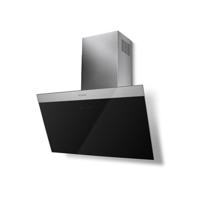 Hotte Inclinée FABER DAISY Plus 800 – Débit 720 m³/h, Inox et Verre Noir - vue 2