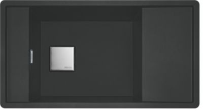 Évier en fragranite noir 1 bac à encastrer Franke Frames - Franke