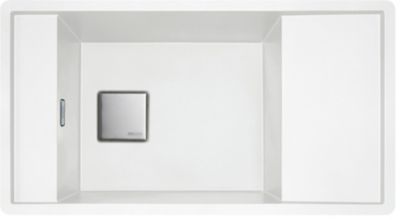 Évier en fragranite blanc 1 bac à encastrer Franke Frames - Franke